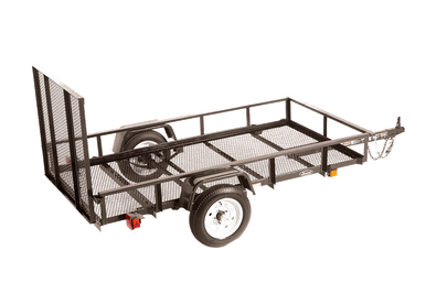 5×8 Utility Trailer with Mesh Floor 052