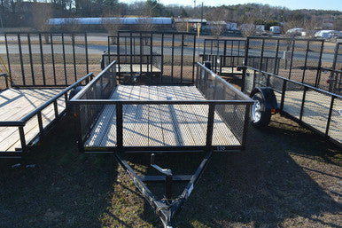 6×12 Utility Trailer with Ramp 180C